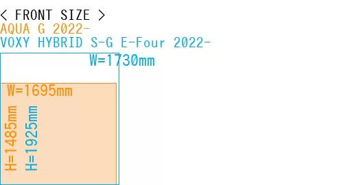 #AQUA G 2022- + VOXY HYBRID S-G E-Four 2022-